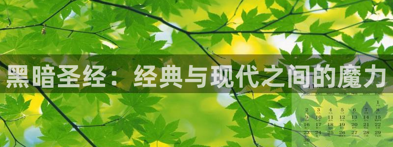 acg动漫网下载：黑暗圣经：经典与现代之间的魔力